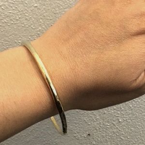 NWOT IPPOLITA 18K CLASSICO HAMMERED Bangle LARGE